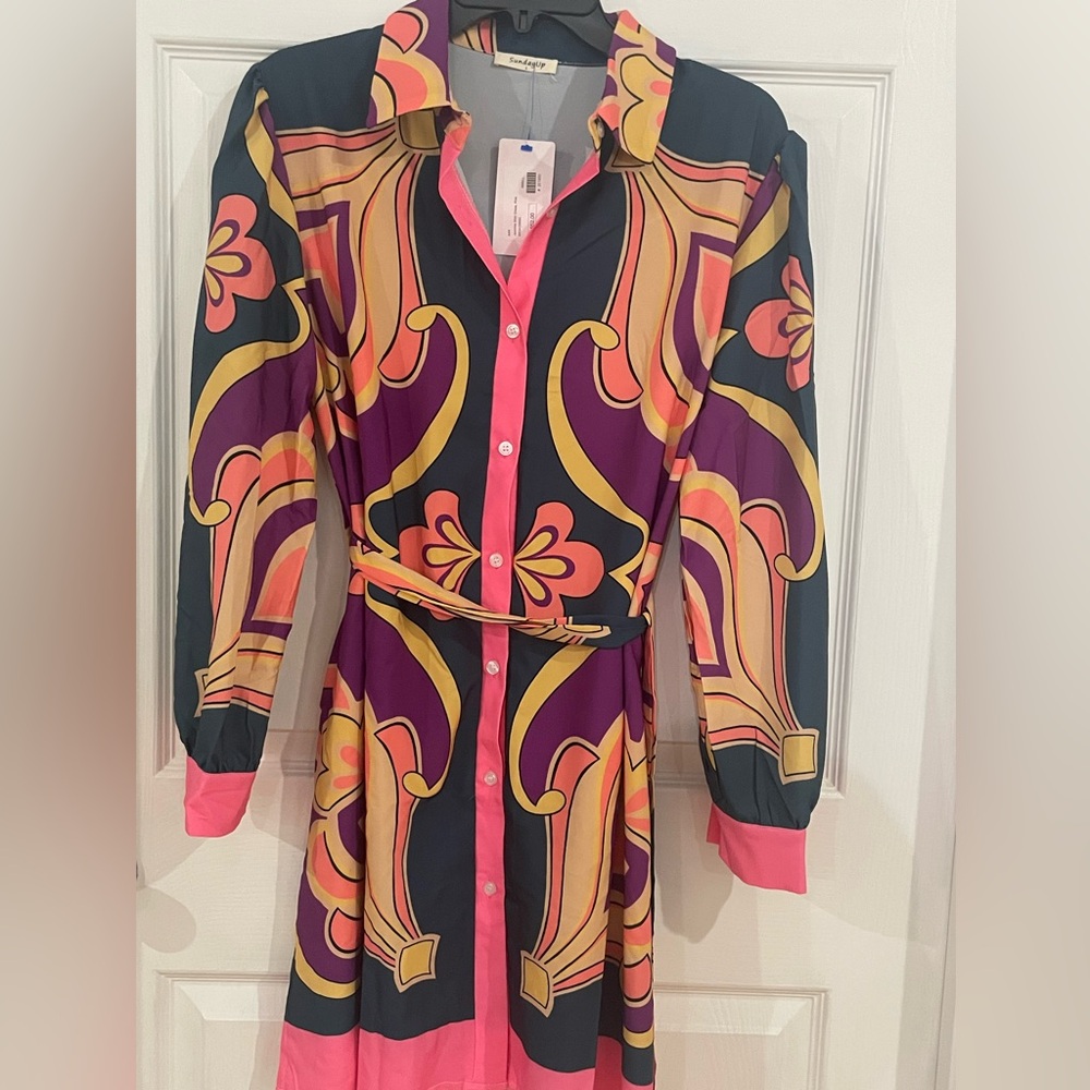 Vibrant Multicolor Women's Dress